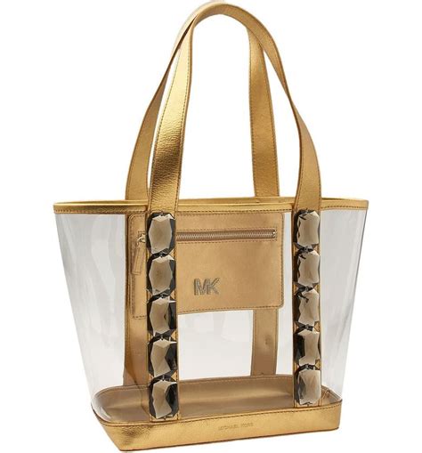 michael kors small tote handbag|michael kors clear tote bags.